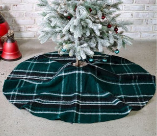 48" Tartan Tree Skirt, 2 Color Options