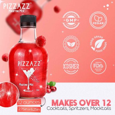 Pizzazz Martini Mix, Flavor Options