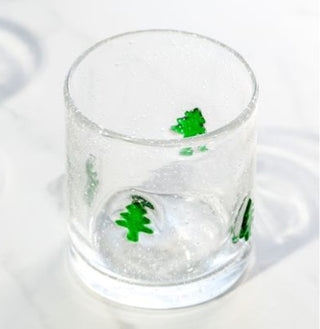 Holiday Party Glass, 2 Style Options