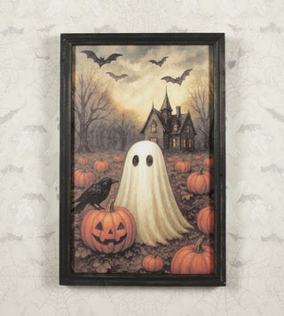 Pre Order Spooky Ghost Framed Print