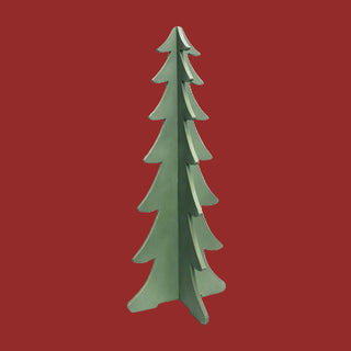 Large Green Slotted Tree