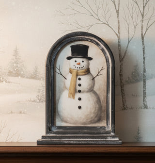 Pre Order Snowman Framed Stand