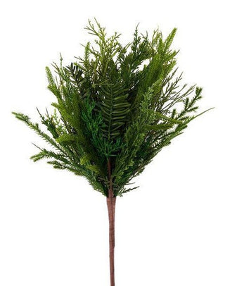 22"L Soft Touch Green Foliage Spray