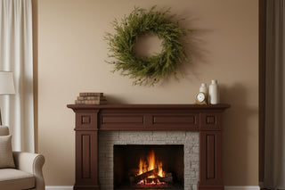 Alpine Pinecone Wreath 45" D