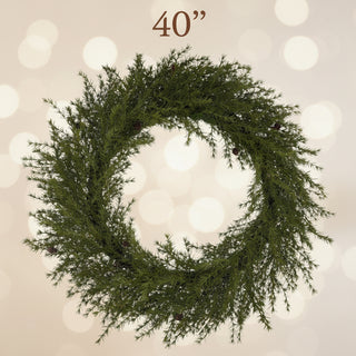 Ming Pine Wreath, 2 Size Options