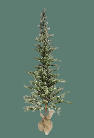 7'H Snow Cascade Pine Tree