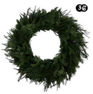 Pre Order Cedar Mixed Pine Juniper Wreath
