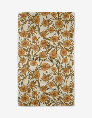 Sunflower Fields Tea Towel