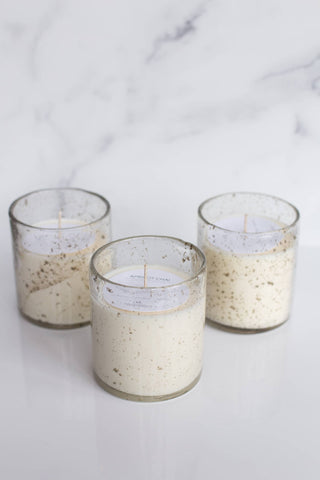 The Nested Fig Signature Bubble/Flecked Candle, 6 Scent Options
