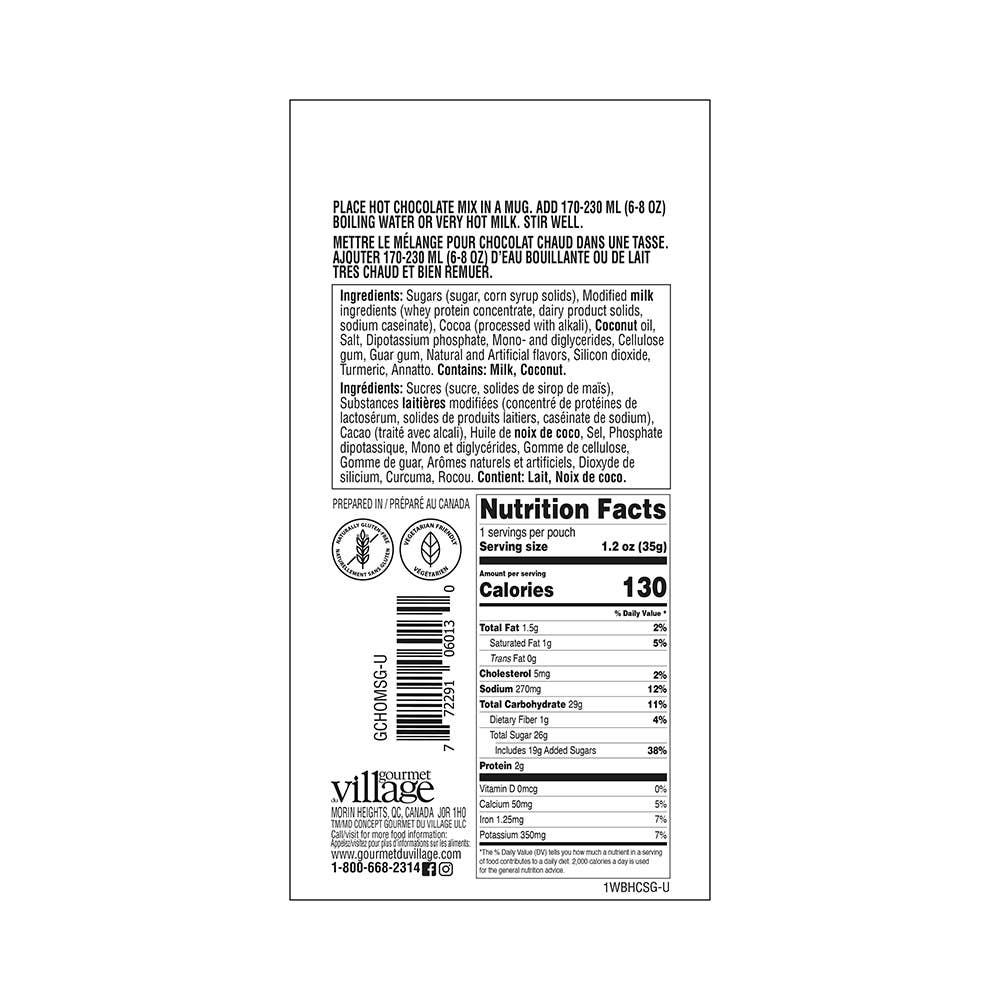 Mini Hot Choc Salted Caramel Snow globe