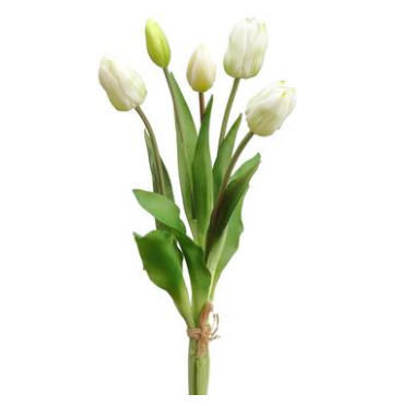 16" Real Touch Tulip Bundle, Color Options