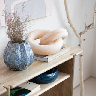 Pre Order Reactive Blue Glaze Stoneware Planter/Vase
