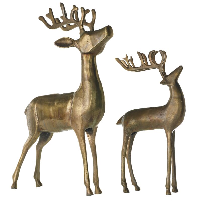 Aluminum Reindeer, Size Options