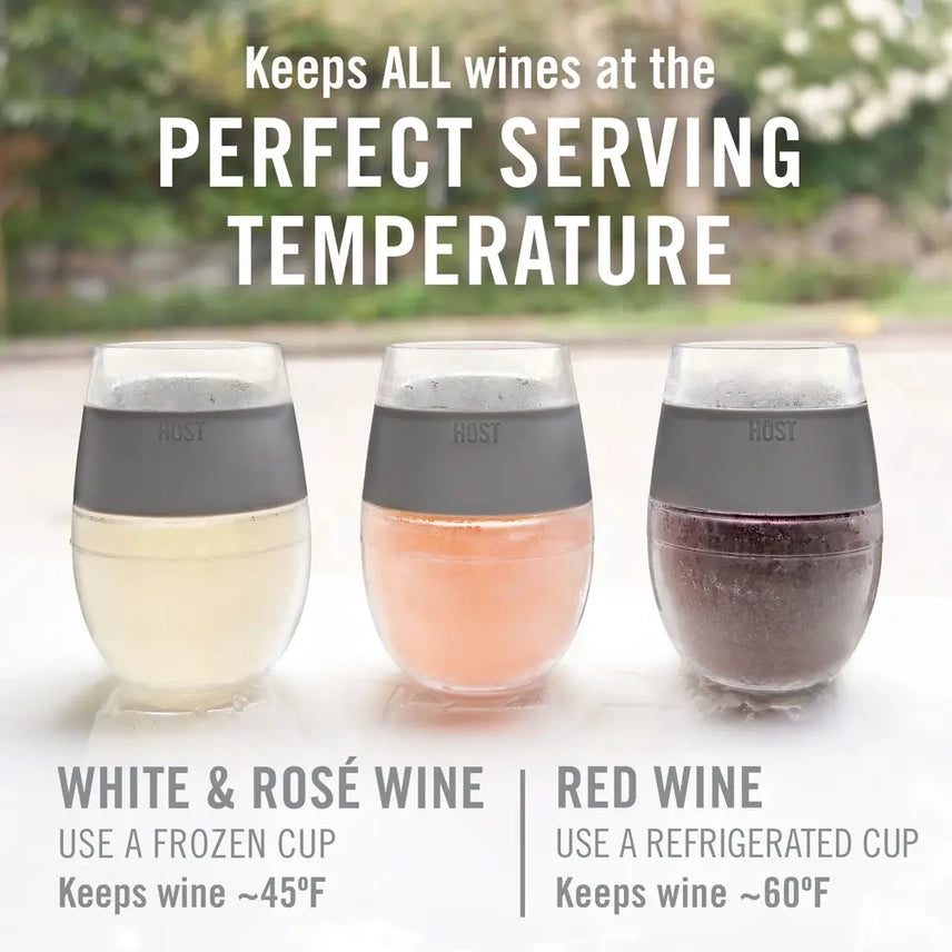 Wine Freeze™ Cooling Cups, Color Options