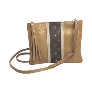 Pre Order Caroline Crossbody Upcycled LV & GG , 7 Style Options