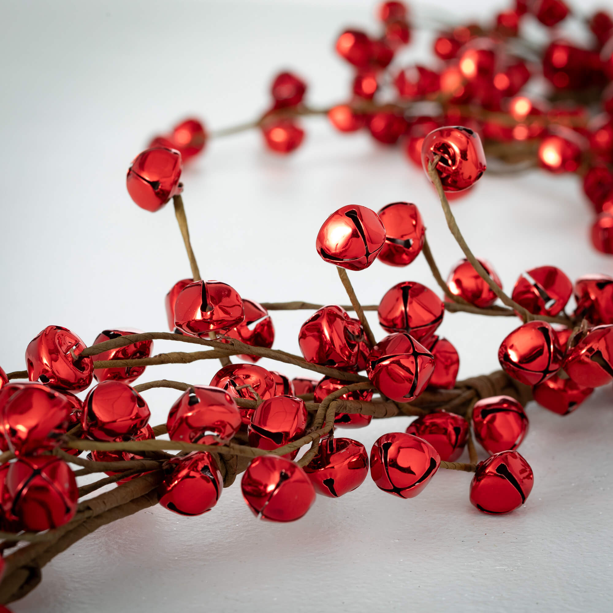 Red Jingle Bell Garland