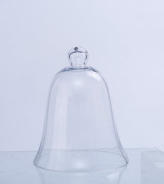 Clear Glass Bell Jar, Size Options