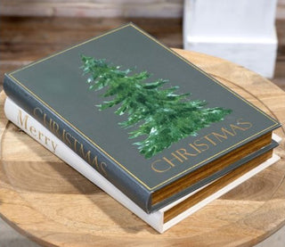 Set of 2 Merry Christmas Storage Books