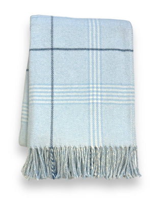 Pre Order Windowpane Plaid Throw