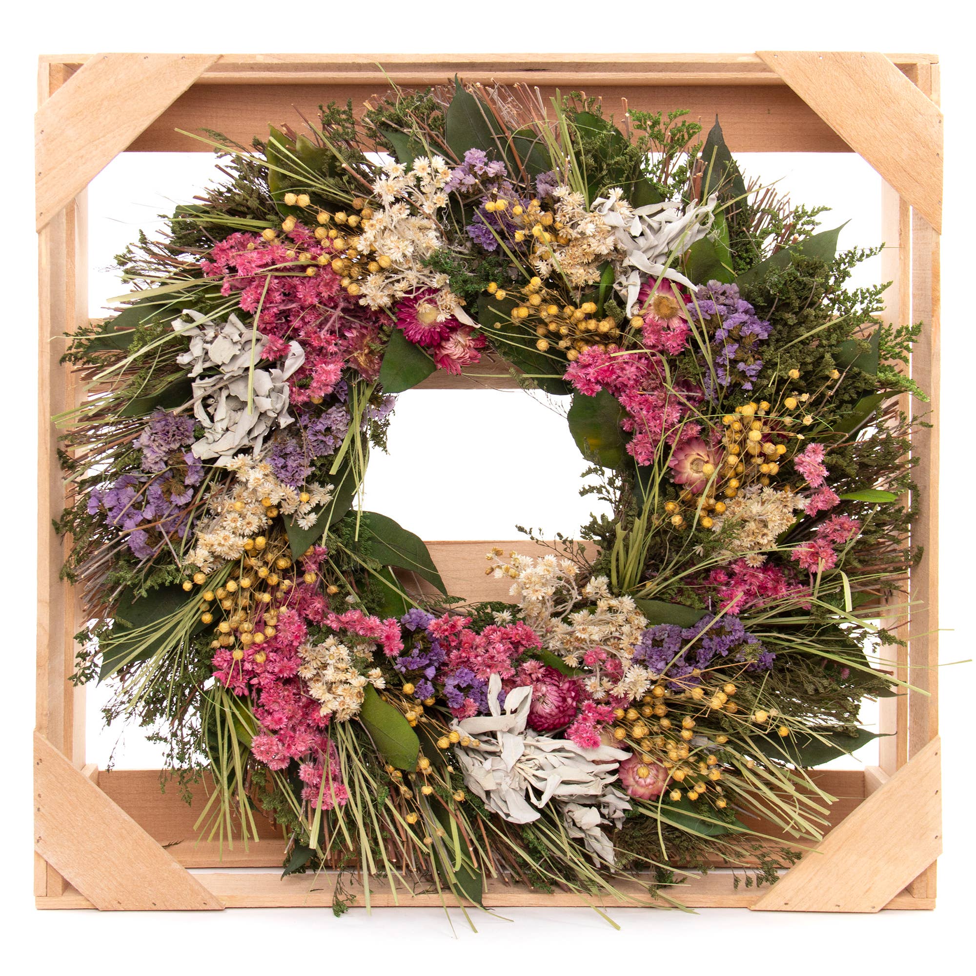 Floral Sage Wreath