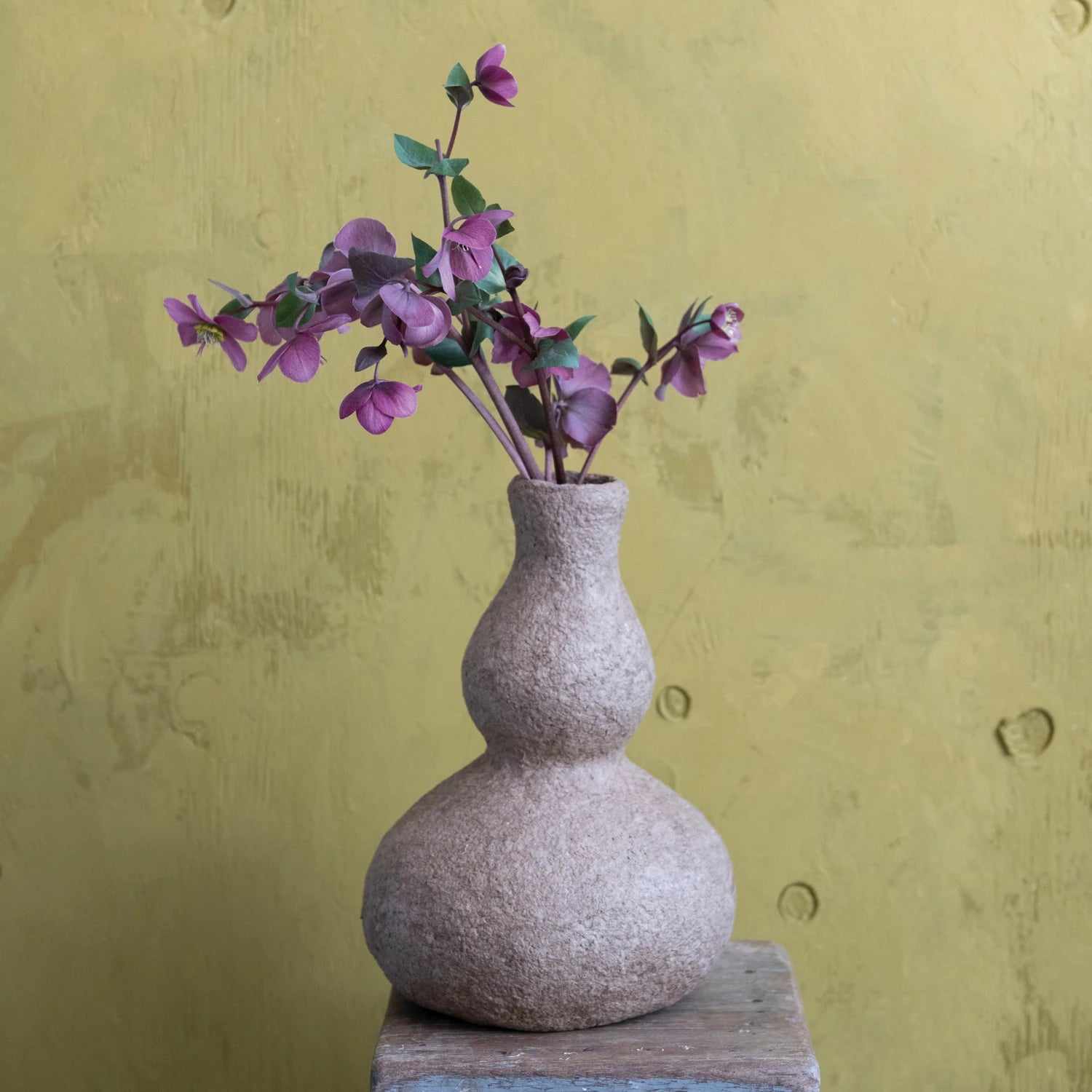 Decorative Handmade Paper Mache Vase