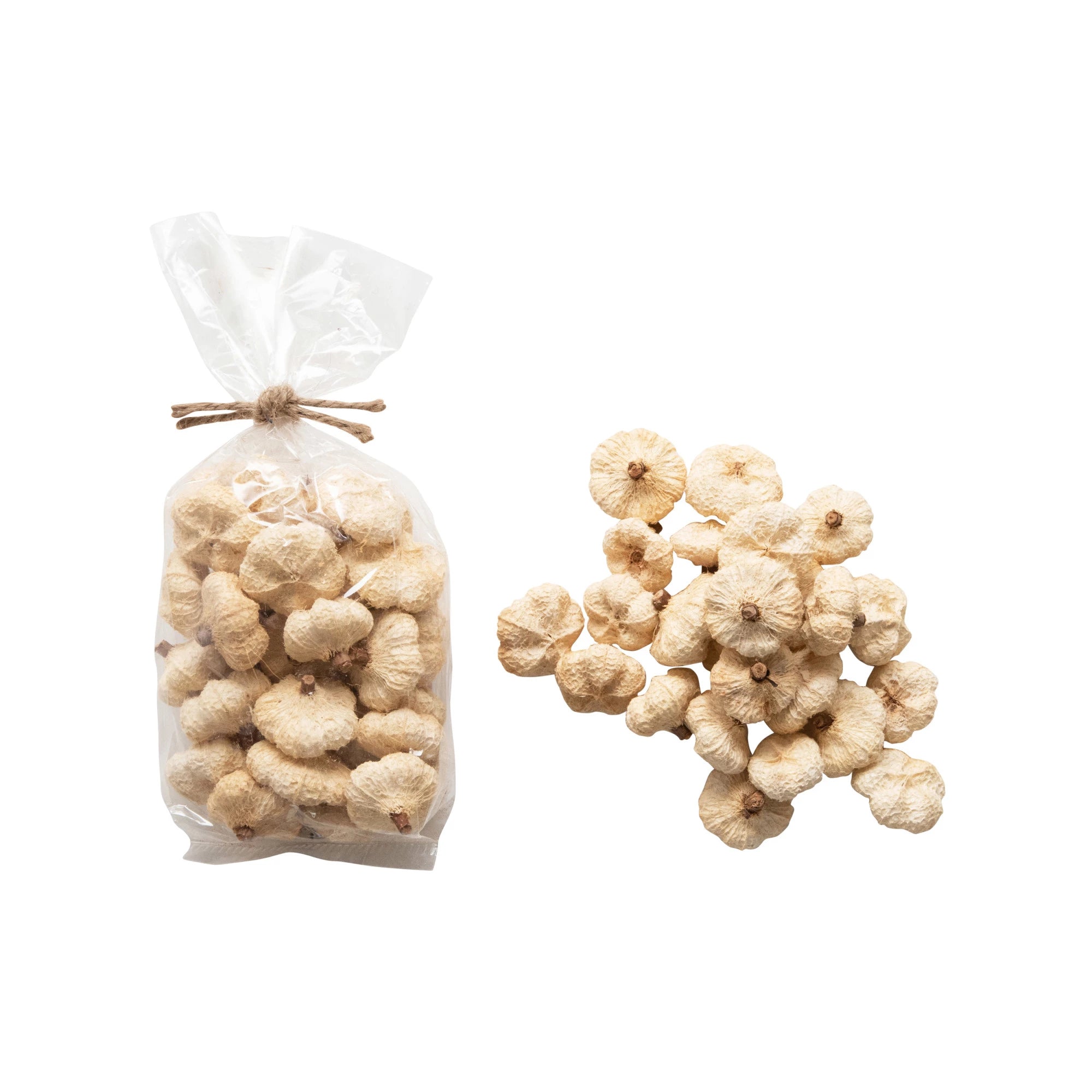 Dried Natural Peepal Pods in a Bag