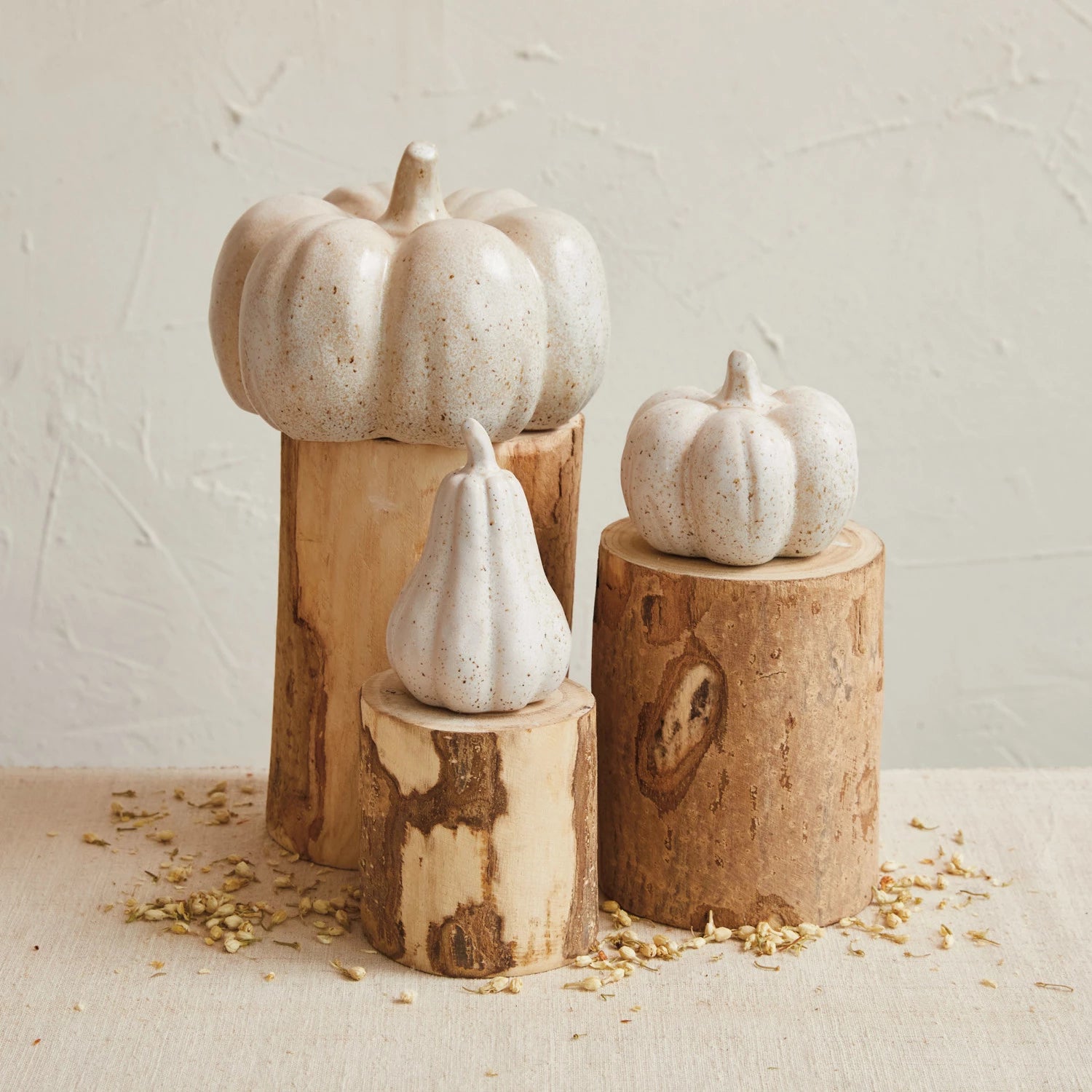 Stoneware Pumpkin, Reactive Glaze, Style Options