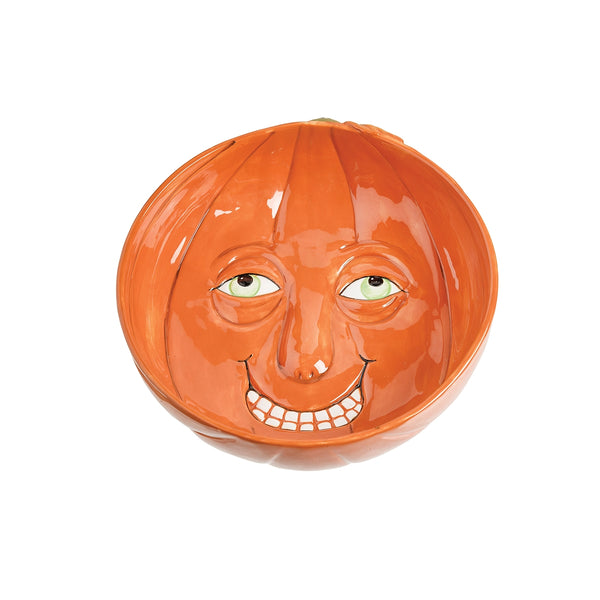 Victor Pumpkin Large Candy Bowl