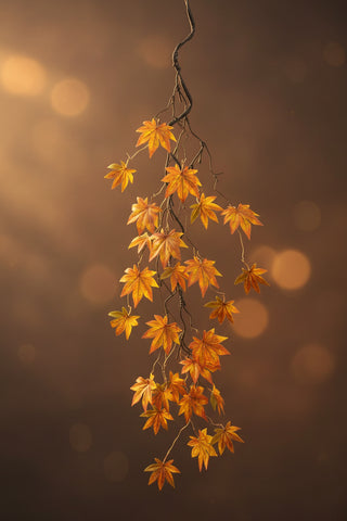 60" Maple Leaf Hanging Vine