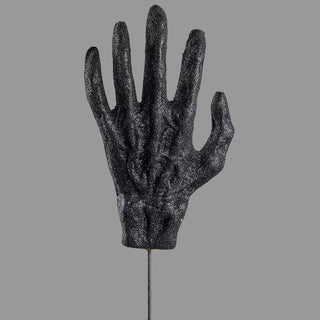 15.25" Glittered Skeleton Hand Pick