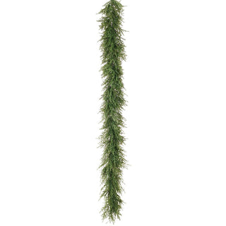 9' 14" Stunning Willow Pine Garland with 200 LED Twinkle Lights