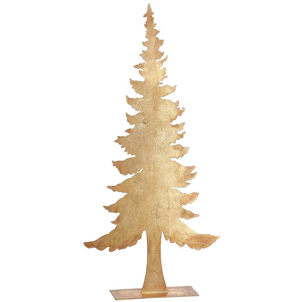 25" Metal Tree Gold