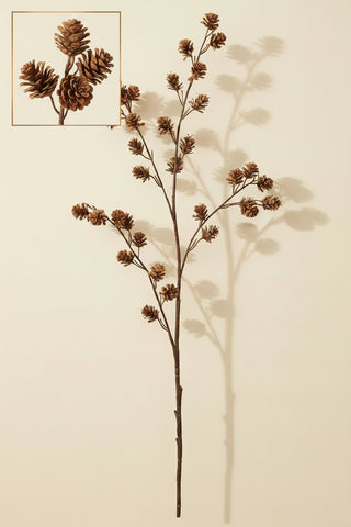 40" Mini Pinecone Spray