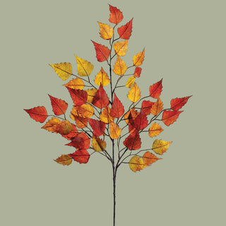 26" Birch Leaf Spray