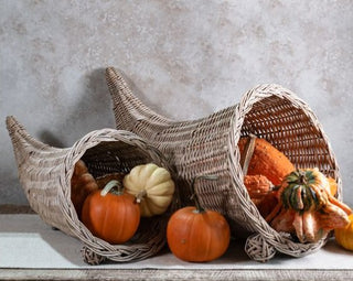 Willow Cornucopia , 2 Size Options