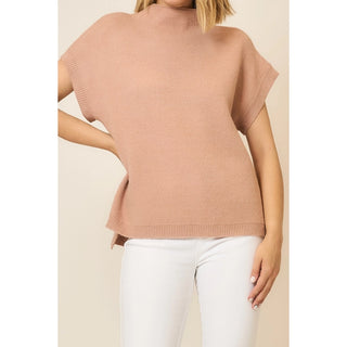 Sleeveless Knit Sweater Vest