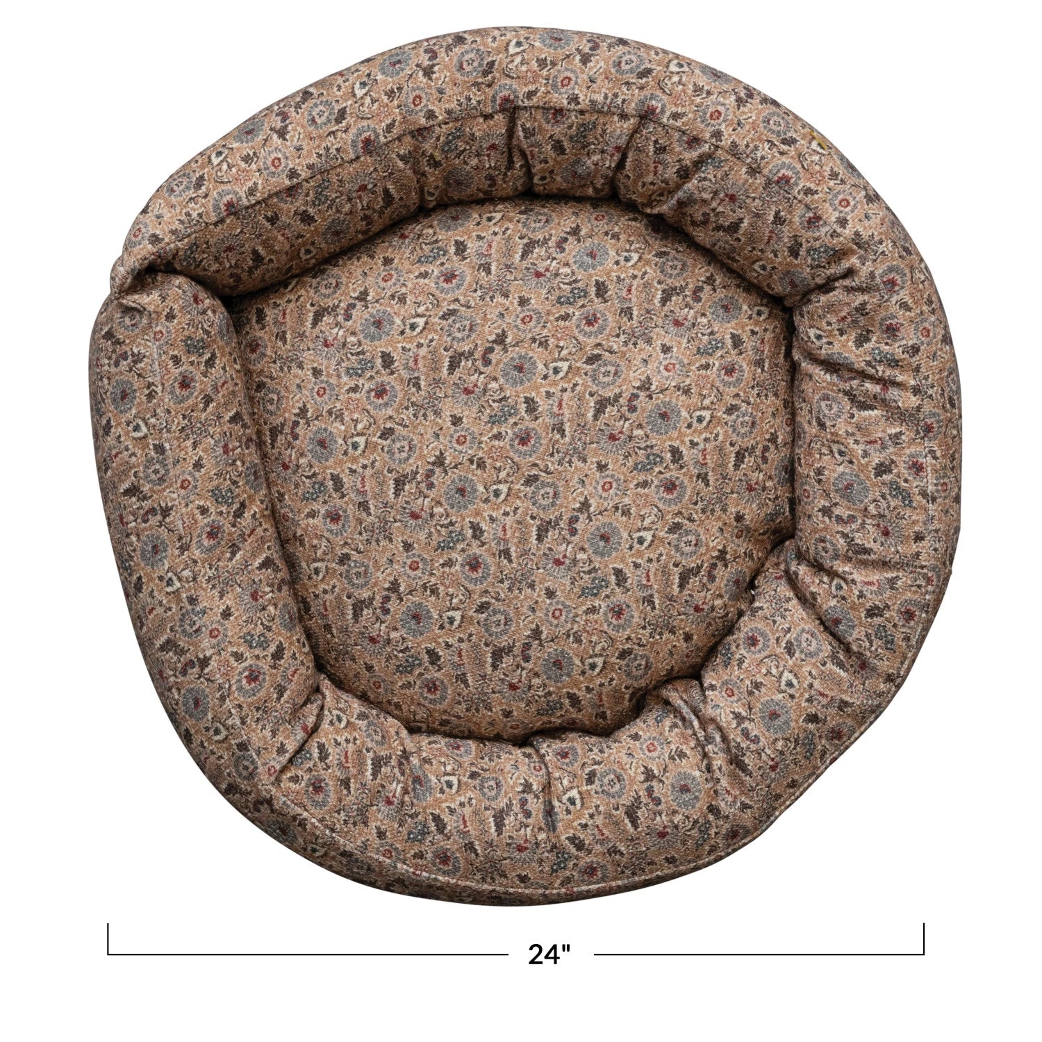 Printed Dog Bed with Removable Cover , 2 Size Options