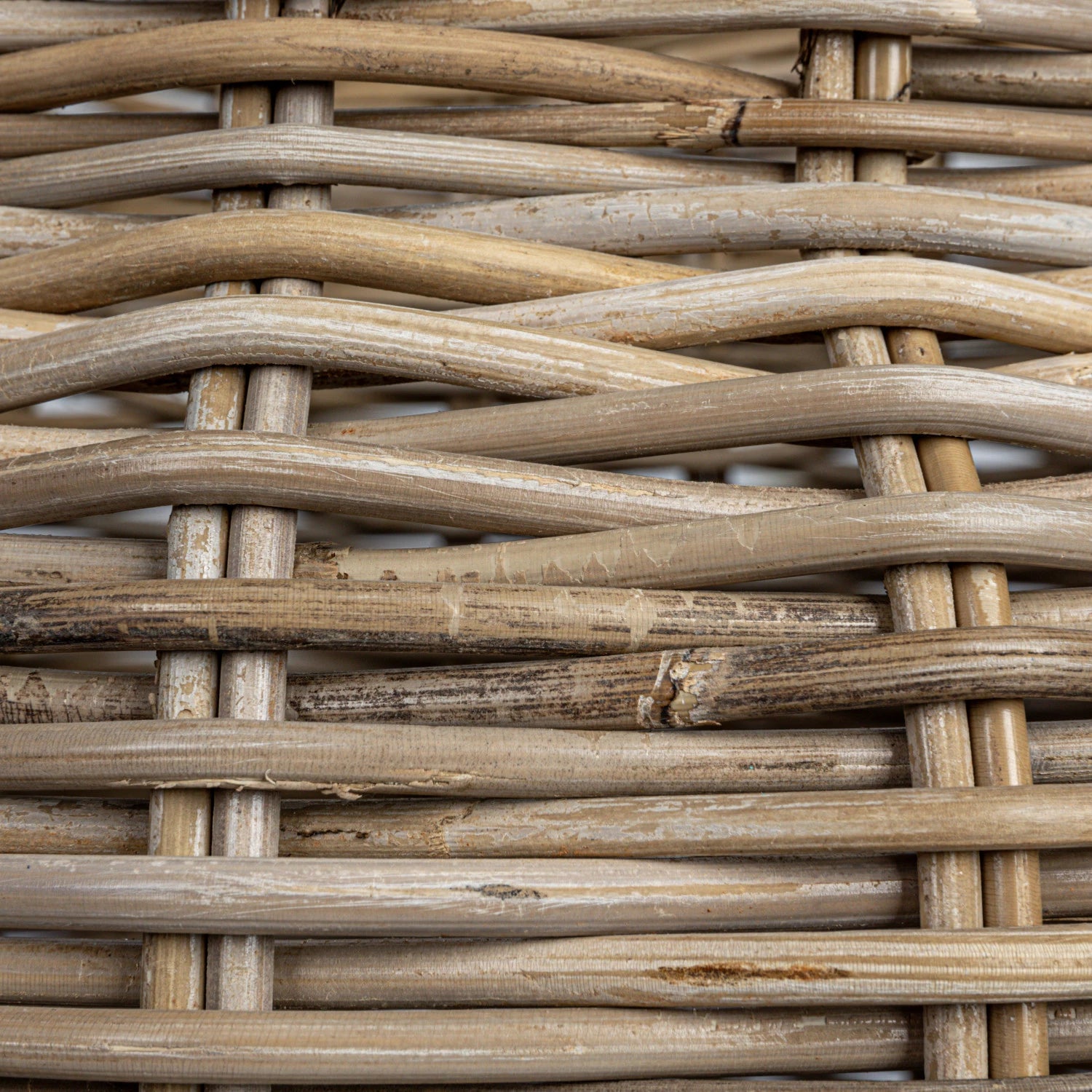 Hand-Woven Rattan Planter, Size Options