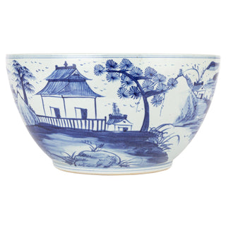 Hand-Painted Porcelain Vintage Reproduction Planter