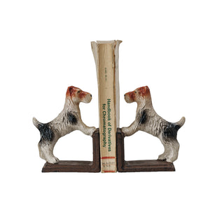Pre Order Set of 2 Cast Iron Jack Russell Bookends