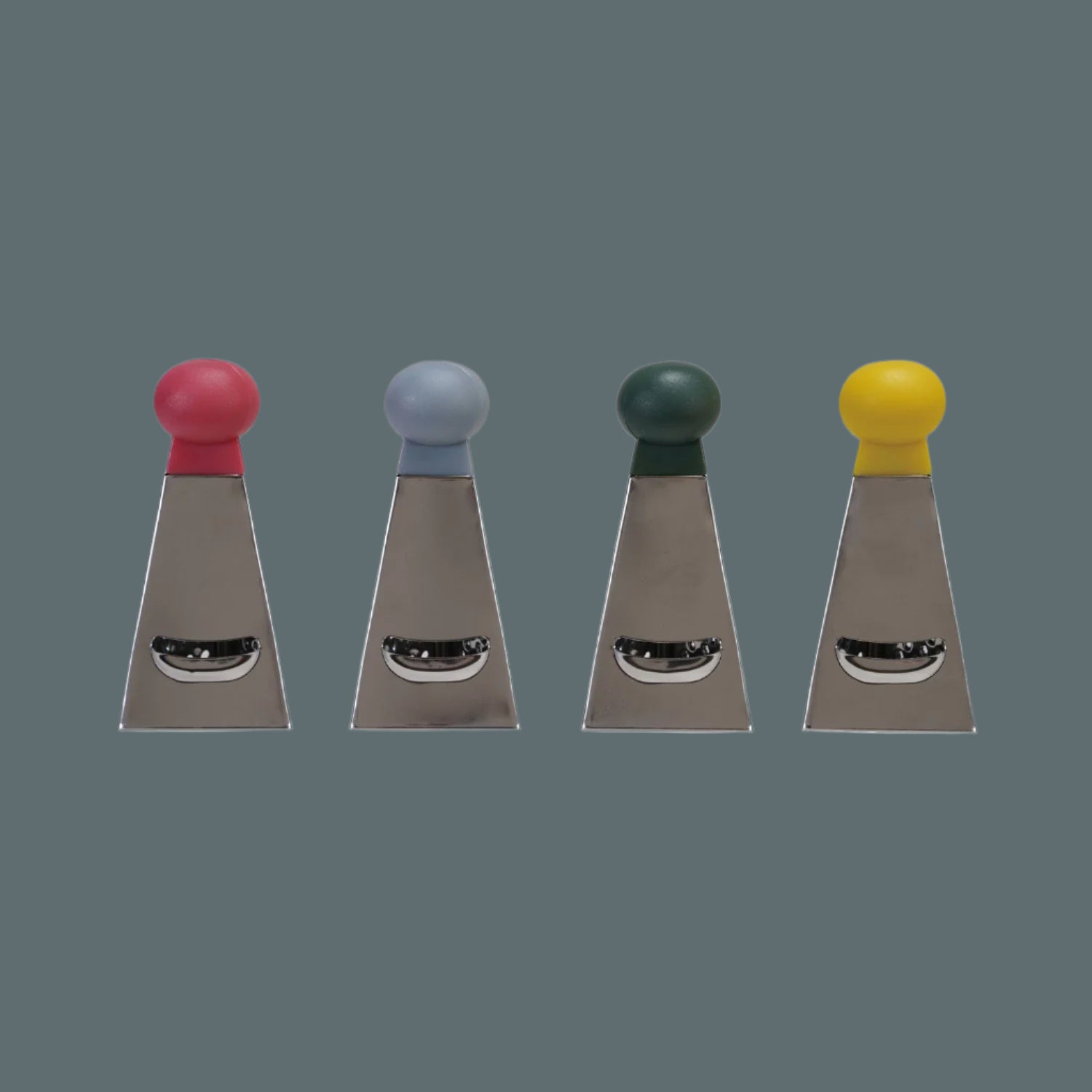 Stainless Steel Mini 3-Sided Grater, 4 Color Options