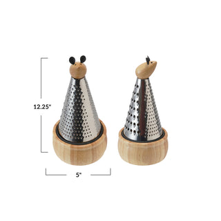 Whimsical Mouse Shaped Handle Grater