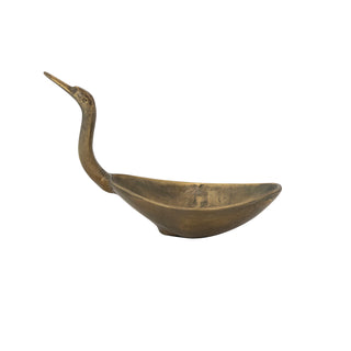 Cast Aluminum Bird Shaped Bowl