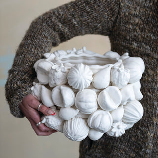3D Matte Fruit Stoneware Planter