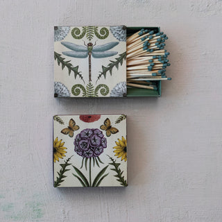 Insects and Botanicals Safety Matchbook, 2 Style Options