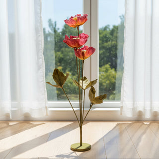Paper Flowers with Stand, 2 Color Options