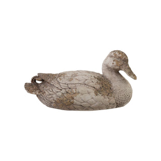 Heavily Distressed Resin Duck Decor