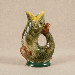 Pre Order Hand-Painted Vintage Reproduction Fish Pitcher