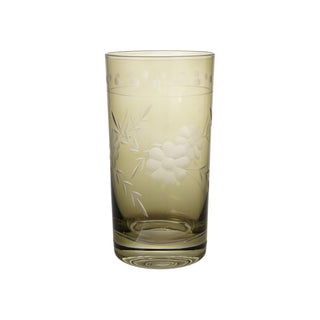 Green Etched Botanicals Kitchenware, 2 Style Options