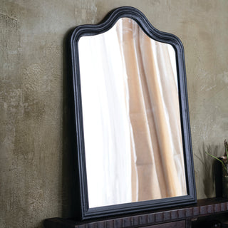 Pre Order Hand-Carved Mango Wood Framed Arched Wall Mirror
